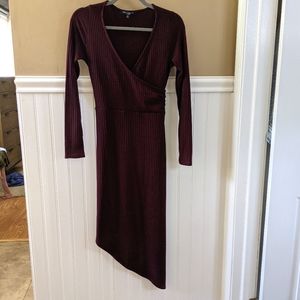 Asymmetrical Midi Dress